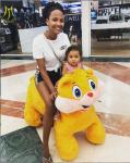 Hansel walking stuffed animals electric mall riders plush walking animal rides