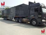 Box 13m 40 Foot Enclosed Trailers 60T Van Semi Trailer
