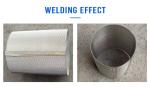 Corrugated90 Degrees Galvanized Stainless Steel Elbow Roll Welding Machine