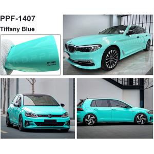 China 1.52X16m Blue Color Paint Protection Film Self Adhesive Color PPF Film wholesale