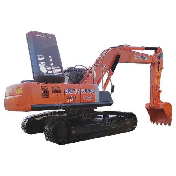 ZX350HG-3G Used Hitachi Excavator With 150L Fuel Tank Capacity 33700kg Working