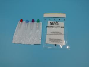 China Plastic Ldpe Ziplock 95kpa Specimen Transport Bag Customized Gravure Printing Feed wholesale