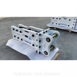 China 8.0 Ton Excavator Hydraulic rock Breaker With Nitrogen 14-17 Bar PF1/2 Inch Hose Size wholesale