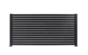 China Customizable Aluminum Fence Alloy 6061 for Surface Mount Installation Weather Resistant wholesale