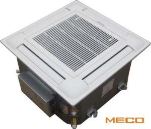 China 1360CMH ceiling suspended fan coil units 2 pipe , chilled water cassette fan coil unit M style with build in water pump wholesale