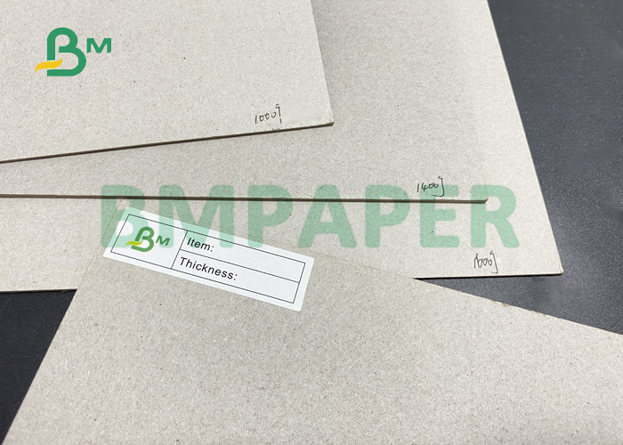 216 * 307mm Environmental Grey Board For Package Box High Stiffness