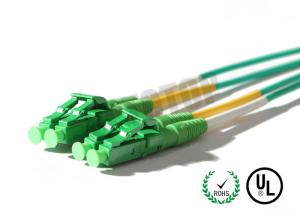 China 3mm Plastic Optical Fiber Cable Single Mode Plastic / Metal Housings wholesale