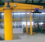 3 tons Column Or Pillar Swing Lever Boom Jib Crane Electric Revolving 360