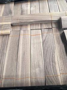 China 1.2mm American Black Walnut Veneer For Engineered Flooring Top Layer wholesale