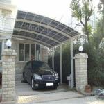 Car Shade Green 2mm Polycarbonate Porch Canopy