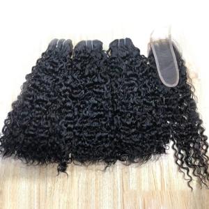 China Mink Brazilian Double Drawn Pixie Curls Human Hair Extension Kinky Curly wholesale
