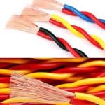 Black Flat Flexible Ribbon Cable Compliant With IEC227 1979 Standard