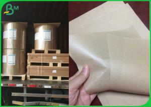 China Uncoating Brown Color 70gsm 80gsm Food Grade Kraft Paper For Packaging Food wholesale