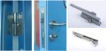 Customized Hospital Stainless Steel Color Airtight Door With Glass Window