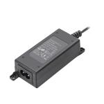 24W AC Switching Power Supply 47-63Hz Input Frequency Black / White Color