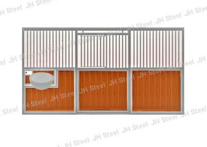 China Hot Dipped Galvanized Wooden Sliding Door Horse Stable Box wholesale