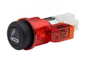 China Red Light Universal Automatic Cigarette Lighter Usb Wall Socket And Plug on sale