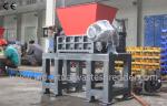 Waste Cardboard Dual Shaft Shredder , Industrial Paper Shredder Machine