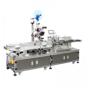 China Fully Automatic Label Sealing Machine 220V 50HZ For Flat Labeling wholesale
