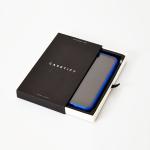 Customized Logo Black Cardboard Mobile Phone Case Packaging Drawer Box