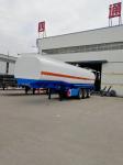 3 Axles Carbon Steel Tank Oil Fuel Tank Semi Trailer Heavy Mechanical Suspension