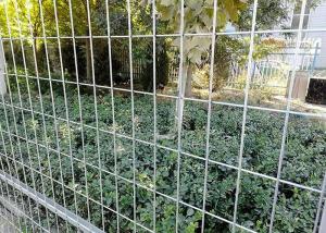China Hot Dip Galvanized Canada Square Tube Construction Portable Temporary Fence wholesale