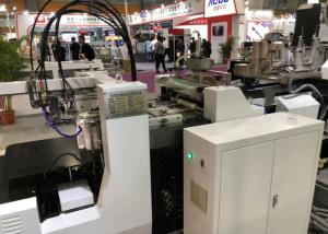 China Cosmetic Automatic Rigid Box Making Machine , Jewellery Box Making Machine wholesale
