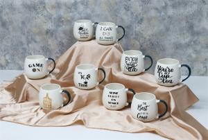 China Fashion 360cc ball Mug Ceramic/Porcelain mug With Handle Tea/Coffee Mug for Home office using wholesale