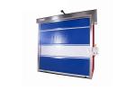 Cleaning Room High Speed Rolling Doors With Wireless Safety Edge