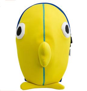 China Yellow Cute Kids Travel Backpack , Kids Animal Backpack School Bags wholesale