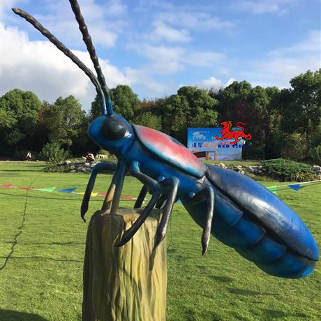 Redtiger Animatronic Bug , Realistic Animatronic Fly For Amusement Park