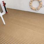Ship Flooring 2022 Synthetic Teak Yacht Decking Floor Fire Resistance PVC Marine