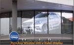 P10 Transparent Indoor Led Display Glass Screens For Glass Building Advertising