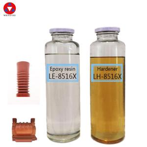 China Transparent Colorless Epoxy Resin AB Glue Clear Use For CT PT Ordor Free wholesale