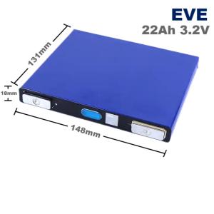 China Long-Lasting 22ah LiFePO4 Cell for Electric Scooter Battery EVE 5C Charge Discharge wholesale