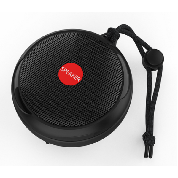 Portable Bluetooth 5.3 Speaker With IPX7 Waterproofing 52mm Driver 3W Output Type-C Fast Charge Speaker Black / Red / Blue / Green