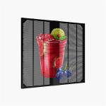 Transparency 1000*1000mm Outdoor Grille Screen Rental Led Transparent Screen