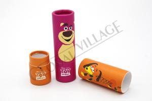 China OEM Custom Lipstick Paper Tube Containers 20mm DIAM Without Mechanism wholesale