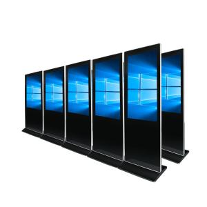 China 1080p Free Standing Digital Signage Display Android 43 Inch Touch Screen Pc Kiosk LCD wholesale