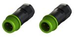 2p 2 Core Male Wire Harness Connectors LED Wire Connectors PA66 Shell