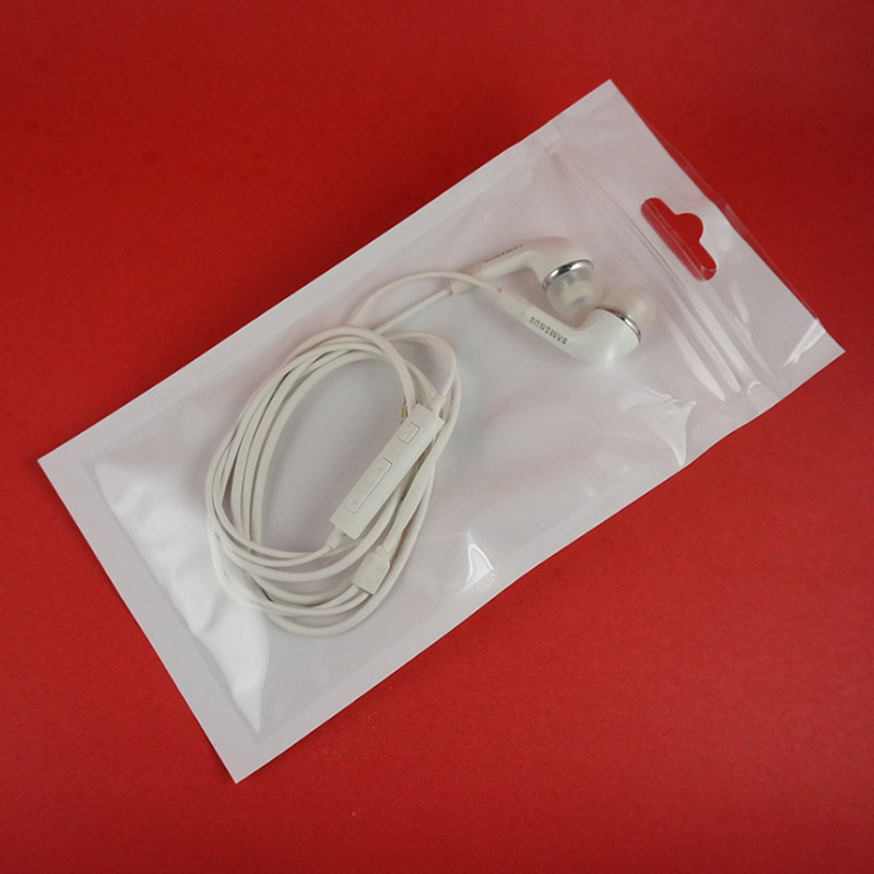 Custom Opp Self Adhesive Pearl Film Zip lock Bag Transparent Zipper Bag, Mobile Phone Case Bag