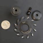 Grooving saw blade for plywood solid wood 75cr1 steel body grooving cutter