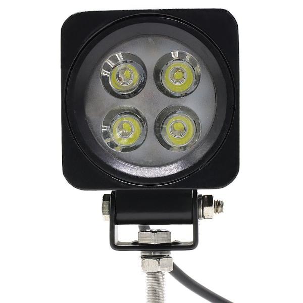 10V - 36V 4x4 Off Road Lights 12W Off Road LED Headlights With Diecast Aluminum