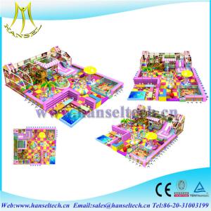 China Hansel top sale soft playground indoor and outdoor for children wholesale