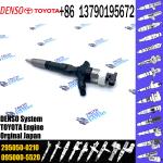 295050-0470 Common rail fuel injector , 295050-0210 for TOYOTA 1KD-FTV 23670