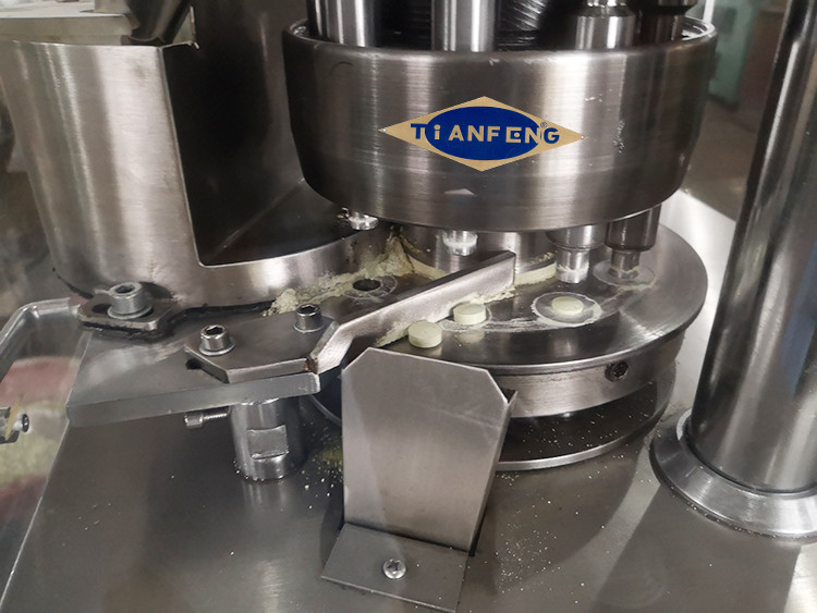 Zp5 Zp7 Zp9 Zp12 High Speed Salt Camphor Rotary Pill Tablet Press Machine