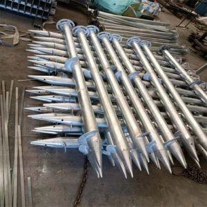 China 0.217&quot; Tube Thickness Commercial Helical Piles Screw Pile Foundations with Materials wholesale