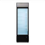 CB Upright 360L Single Glass Door Fridge for drink