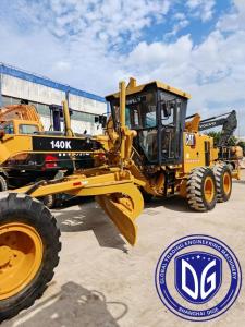 China 140k Caterpillar Used Grader Powerful Hydraulic Machine wholesale