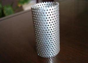 China 430 310s Stainless Steel Filter Mesh Punched Round Hole Anti Corrosion wholesale
